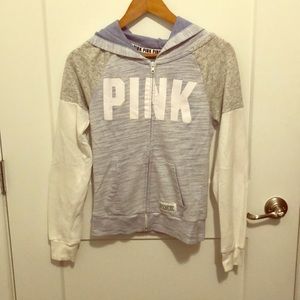 VS PINK zip up hoodie